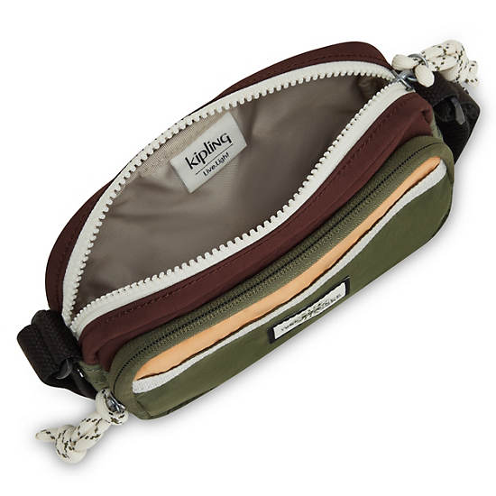 Bolsos Cruzados Kipling Sisko Verde Oliva | MX 1231GS